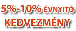 7% Kedvezmény